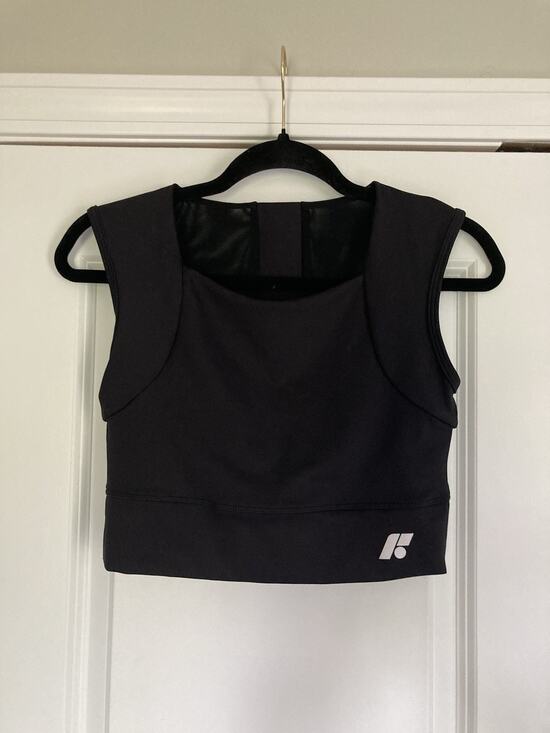 Forme Other - FORME Power Bra Black Posture Correcting Sports Bra Mesh Women’s Large Support